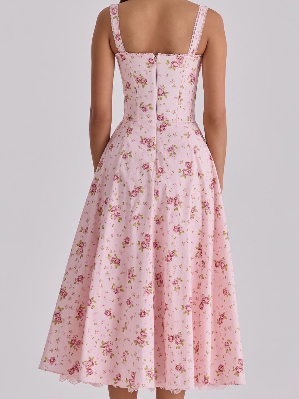 Rosalee Floral Stretch
Cotton Petticoat Dress - Picture 2 of 5